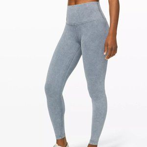 Lululemon Wunder Under Washed Blue Moon Size 6